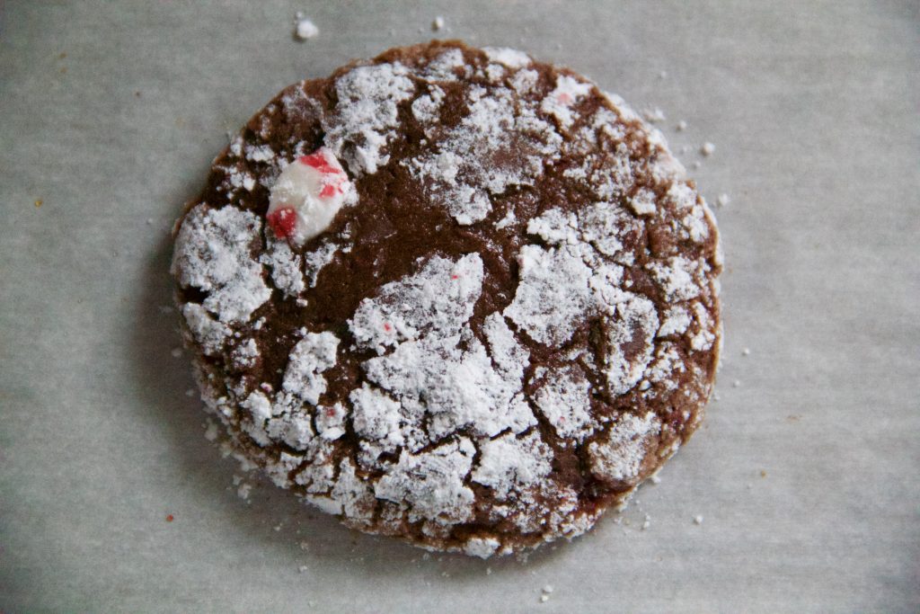 Chocolate Candy Cane Crackles » Dunk & Crumble